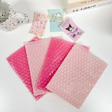 소품샵포장봉투 하트뽁뽁이봉투10장세트 하트에어캡, 스몰\연핑크, 1개, 단일상품1
