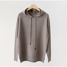 JENIT 女款寬鬆連帽長袖T恤 n1929