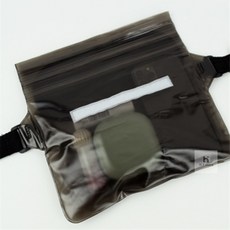 물놀이 핸드폰 방수팩 허리가방 미니 방수힙색 휴대폰방수케이스, 화이트