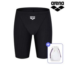 아레나 선셋마크 4부 남성 수영복 A5BM1PM11+폴리백