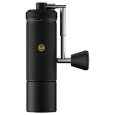 TIMEMORE 泰摩 S3 手搖磨豆機 不銹鋼刀盤 - 手動咖啡研磨器，精準調節，方便攜帶, 曜石黑, 1個, 30ml