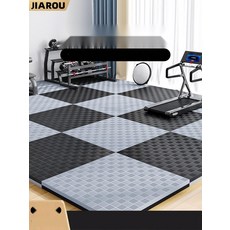 헬스장바닥매트 에버롤 바닥재 현관코일매트 업소용매트, 3. 3cm 블랙그레이