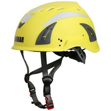 巴哈 BARHAR 反光安全頭盔 TK1010 EN12492 冰上運動安全防護頭盔, 黃色