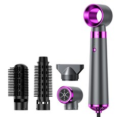 LOKEXING 800 W 5 in 1 멀티 에어 스타일러 브러쉬, 화이트, 5 in 1 세트