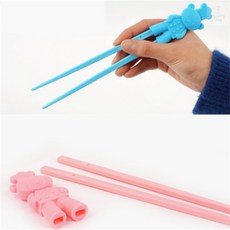 호핑쇼핑 실리콘 I.EQ 젓가락 어린이젓가락교정기, 블루, 블루, 1개