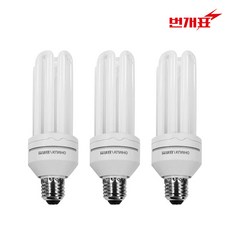 번개표 삼파장 형광램프 30W EFQR30EX-D, 주광색, 3개