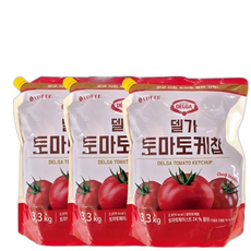 델가 토마토 케찹 () 식자재 대용량, 1개, 3.3kg