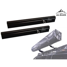 黑四驅ALL BLACK 戶外浴廁帳伸縮滑軌，全黑設計，防風防雨，快速搭建，露營必備