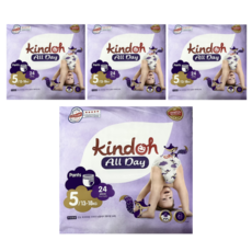 킨도 프리미엄 뉴올데이 팬티형 기저귀 남녀공용, 5단계, 96매