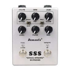 Demonfx SSS STEEL STRING SUPREME EQ 前極 效果器, 1個