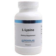 DOUGLAS LABORATORIES L賴氨酸500mg膠囊, 100顆, 1罐
