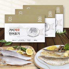 피터씨마켓 가시제로 민어조기 300g X 3 가시없는 순살생선 아이반찬, 3개