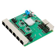 고속 8포트 RJ45 기가비트 이더넷 네트워킹 스위치(6POE 포트 및 와이드), POE와 함께
