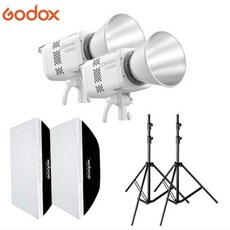 고독스 LE300Bi + 260T + SB-BW70100 (2개 세트) 지속광 스튜디오 개인방송 유튜브 제품 사진 촬영 조명, 1개, 세트