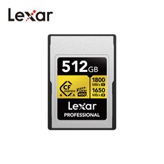렉사 골드 CF익스프레스 4.0 A타입 메모리 512GB, 1개