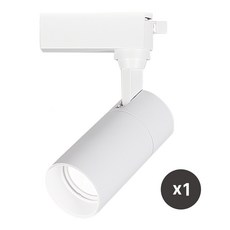 라인라이팅 LED 샤인 원통 COB 스포트 레일조명 화이트 30W, 1개, 주광(흰빛)