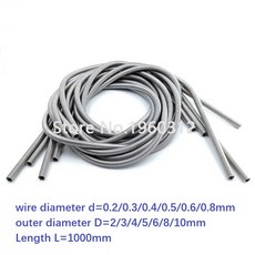 와이어 아웃 미터 스틸 인장 직경 2MM 3MM 4MM 5MM 연장 8MM 스프링 스테인레스, 0 3 x 3 x 1000