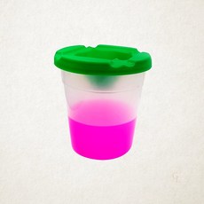 토요 미술물통 흘림방지용 수채화 물통 1개입