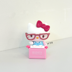 헬로키티 50주년 데코 피스 피규어, 1개, 안경