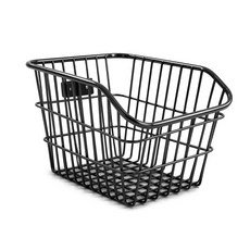 자전거 장바구니 뒷바구니 전기자전거 후면 바스켓 킥보드, 1개, 블랙 후방 바구니