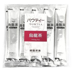 파우티 우롱차 2리터용 스틱 10개들이 차분말 철관음 물에 녹는 인스턴트, 2L
