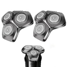 필립스 면도기날 SH71/50 다양한 모델 S5000 S7000 호환 교체용 호환 헤드 SH60/70, 2개, 그레이