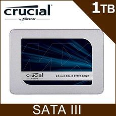 Crucial MX500 1TB SATA III 固態硬碟
