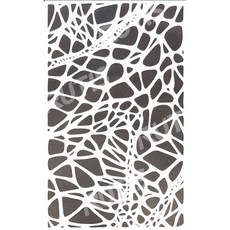 A40-0487 型染版(Stencil) - 蝶古巴特DIY簍空模板，輕鬆打造獨特風格，激發無限創意, 1個