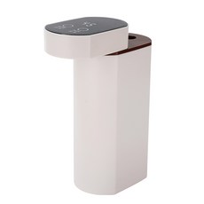 오스틱니 가열식 음수기 아이와 함께 외출 시 여행용 음수 필수품 데스크탑 미니 가열 휴대용 음수기, 유백색