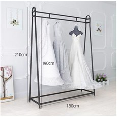 골드 검은색 웨딩드레스 웨딩샵 무도회 파티 파티복 결혼식, 1개, E. 블랙 180x45x210cm 두꺼운