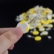 999피싱 쌍바늘 벌림 채비 고무 목줄 꼬임 방지 중층 붕어 민물 낚시, 1개