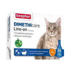 비아파 진드기퇴치제 디메치케어 스파이더 고양이용 (1ml x 3개), 1개, 3ml