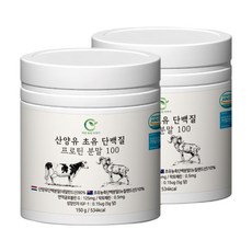 자연이야기 산양유 초유 단백질 프로틴 분말 100 150g, 2개