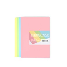 star starred 4컬러 도톰한 색지(4 COLORED PAPER) 120g, 16절 120매