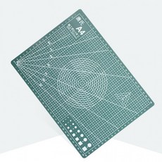 작업용 보호 매트 A4 책상 공작 조각 미끄럼방지 그린 칼질 보드 작업대, 상세페이지 참조