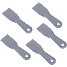 스크래퍼 퍼티 나이프 껌칼 5개의 플라스틱 2인치 유연한 페인트 스크레이퍼로 포장용 스크레이퍼를 사용하여 건식 벽체를 테이프로 붙이기 위한 스크레이퍼 5개, 스크래퍼 퍼티 나이프 껌칼 5개의 플라스틱 2인치 유연