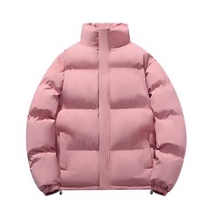 中青年立領加厚保暖棉衣外套 - 冬季休閒短款麵包服棉襖