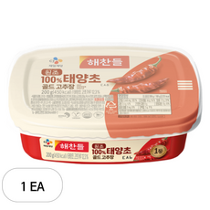 해찬들 태양초 골드 고추장, 200g, 1개