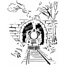 A40-0459 型染版 蝶古巴特diy 簍空模板 塗鴉模版 繪畫模版, 1個