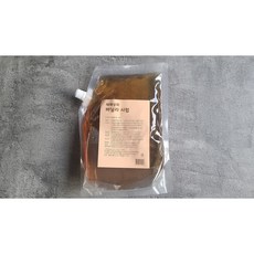 마다가스카르 바닐라빈 46% 고농축 프리미엄 바닐라 시럽 1kg, 1개, 1L