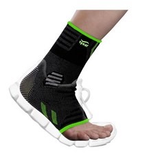Tynor Ankle Support Air Pro Medium Black & Green, 1세트, 1회분