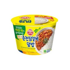 오뚜기 컵밥 춘천닭갈비덮밥, 315g, 8개