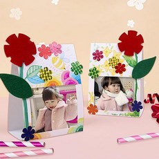 봄동산 액자 만들기