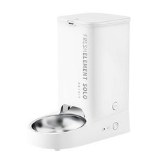 【摩達客】Petkit佩奇 智能寵物餵食器SOLO 兩色可選 寵物餵食器, 月光白, 1個
