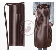 콩들 줄무늬 앞치마 홀서빙앞치마