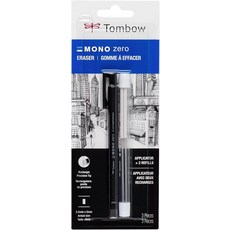 w 5737 모노 제로 지우개 가치 팩 직사각형 2.5mm. 리필 기능이 정밀 팁 펜 스타일