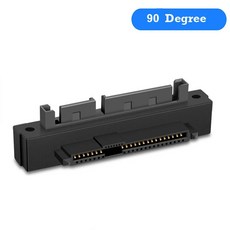 SFF 8482 SAS to SATA 변환기 컴퓨터 어댑터 5Gbps 180 도 각도 스트레이트 헤드 내구성 휴대용