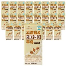 파이토메이드 고칼슘&비타민D 두유 호두아몬드, 24개, 190ml