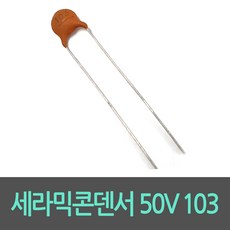 세라믹콘덴서 50V 103 0.01uF ceramic capacitor 10개단위, 10개