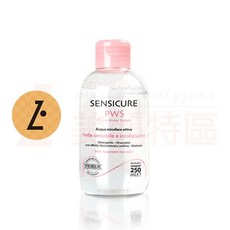 SENSICURE PWS 護敏卸妝潔膚液 250ml, 1個